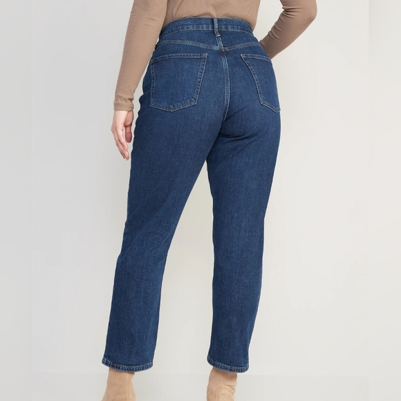 Old Navy Curvy Extra High Rise, Straight Jean Size 12 - Picture 2 of 5